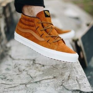 Vans Sk8 Mid Reissue Ghillie MTE Suede Sneakers Vans Sk8 Mid Reissue Ghillie MTE Suede Sneakers